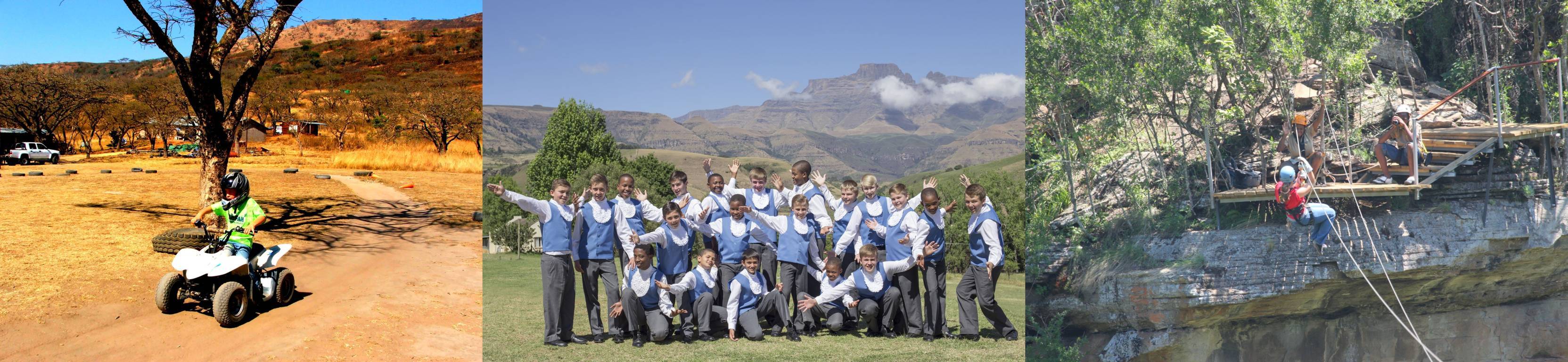 4 Rivers, Boys Choir, Canopy tour - River Crossing Berg Accommodation, Central Drakensberg, KZN